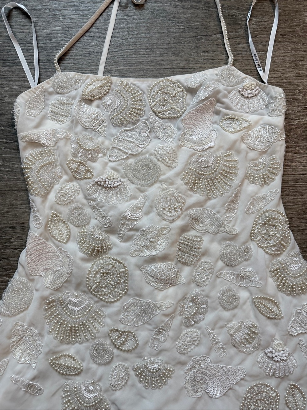 β¨ RARE β¨ For Love & Lemons Seaside Treasure π Beaded Midi Dress π Size 0 NWT - Picture 13 of 15